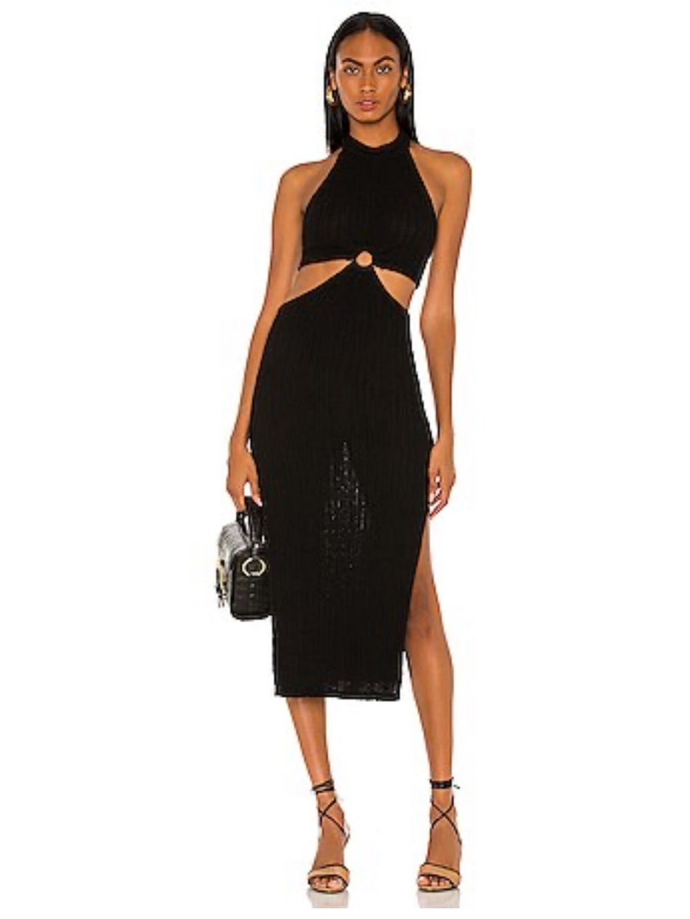 L'Academie MAGNOLIA MIDI DRESS IN BLACK
- size XS - EXCELLENT CONDITION